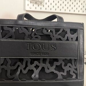 Tous Black Cutout Men's Briefcase